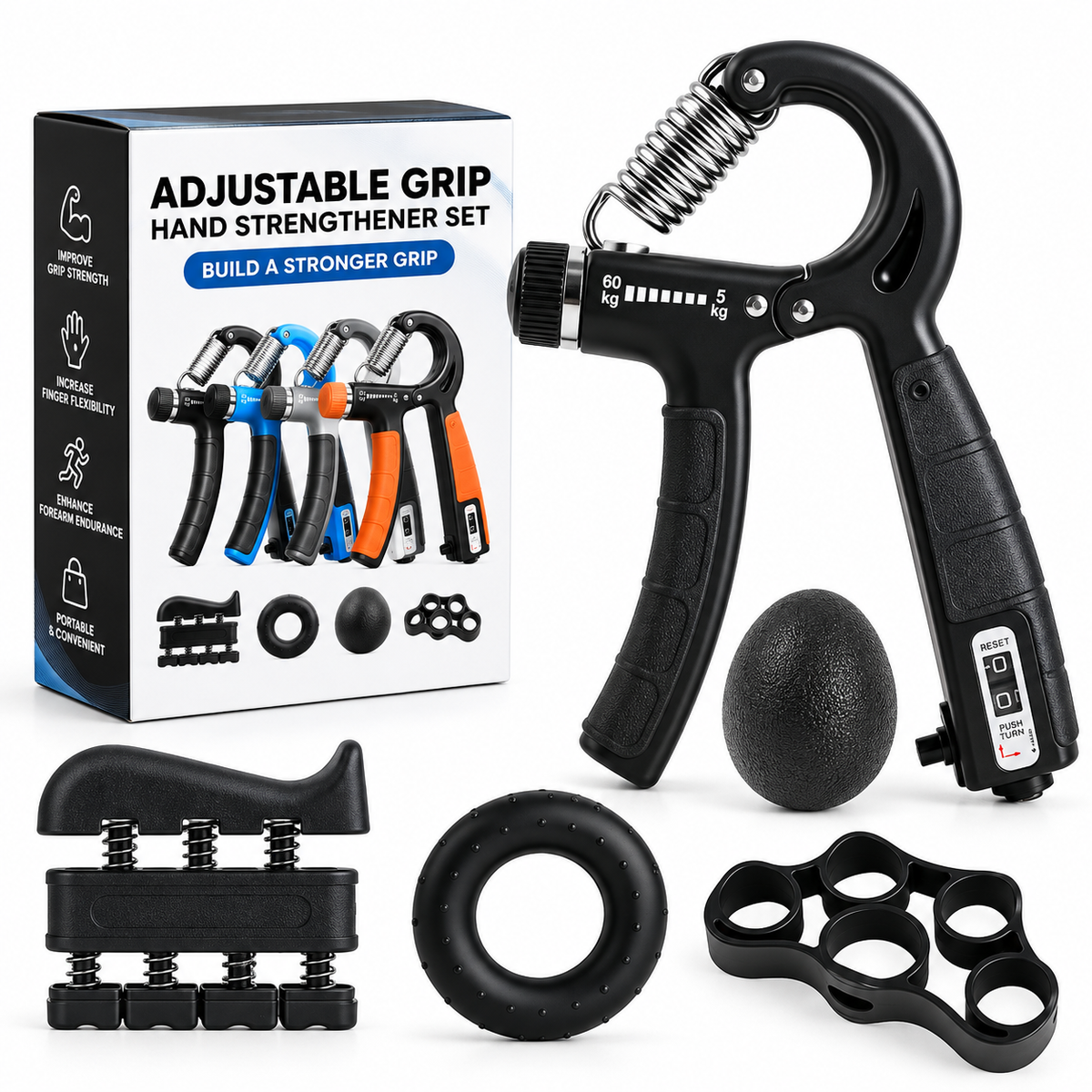 Adjustable Grip Set