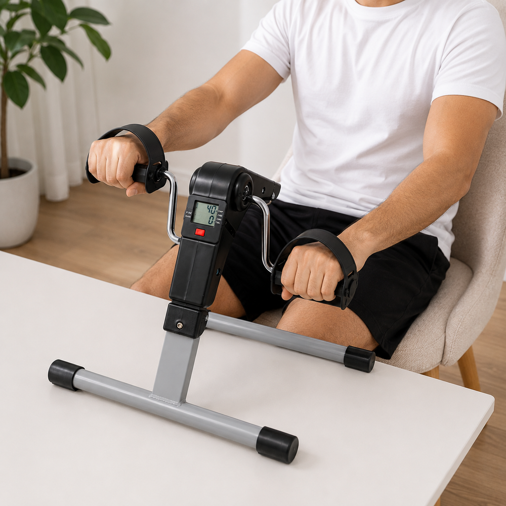 Pedal Exerciser for Legs & Arms